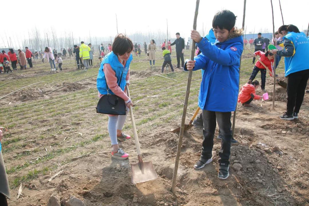 弘扬志愿精神 携手绿色同行——东昌府人民医院开展党、团义务植树活动